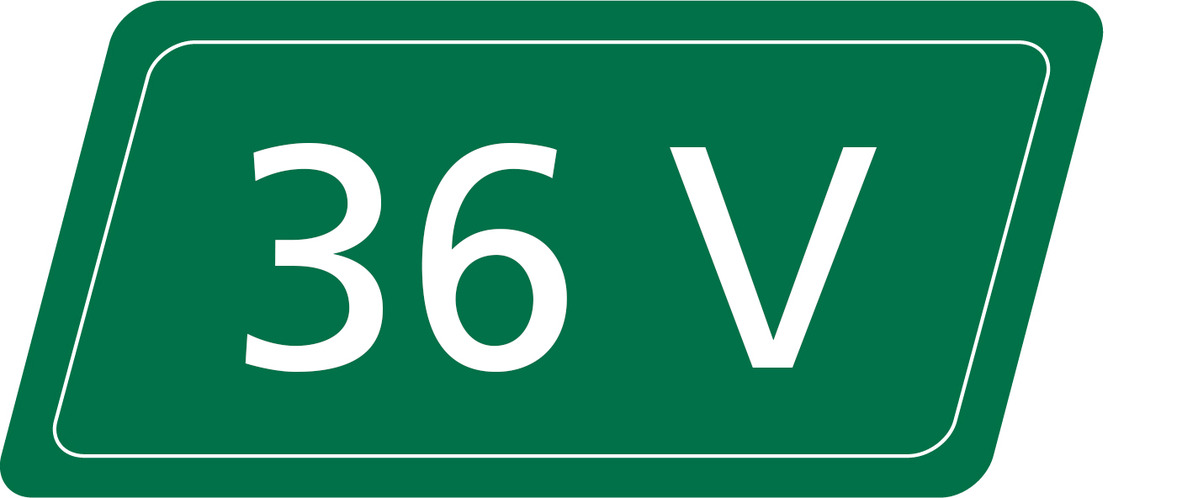 36 V