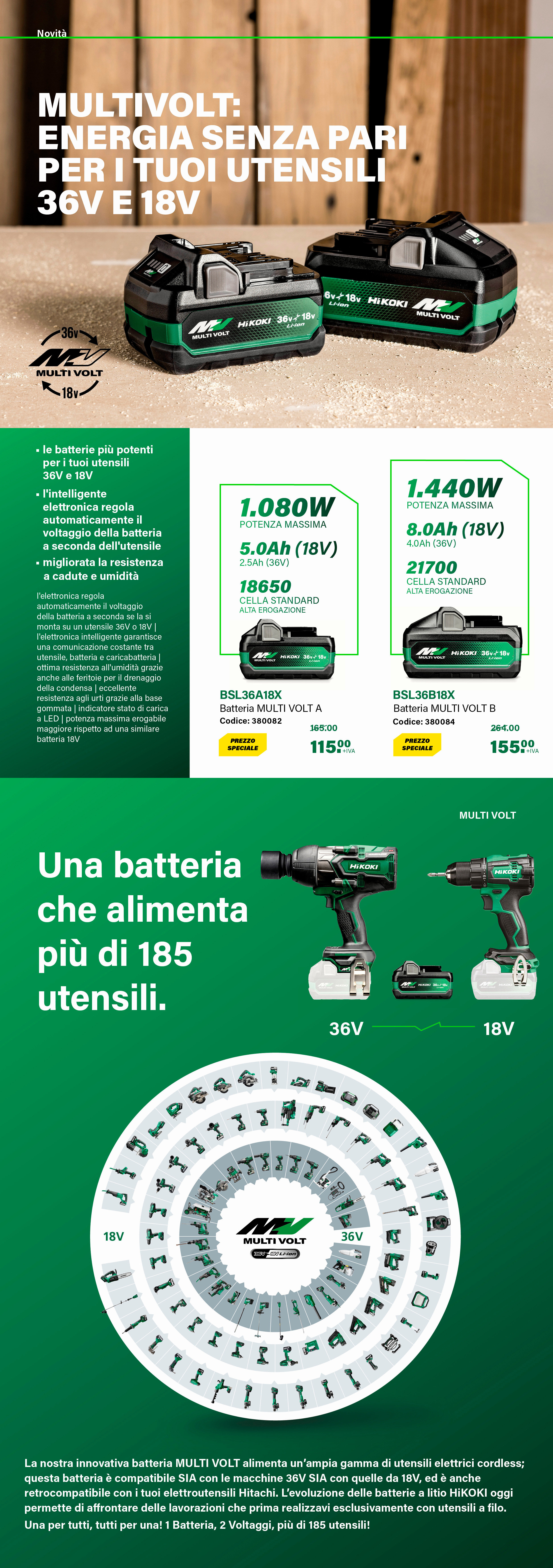 SCOPRI MULTI VOLT