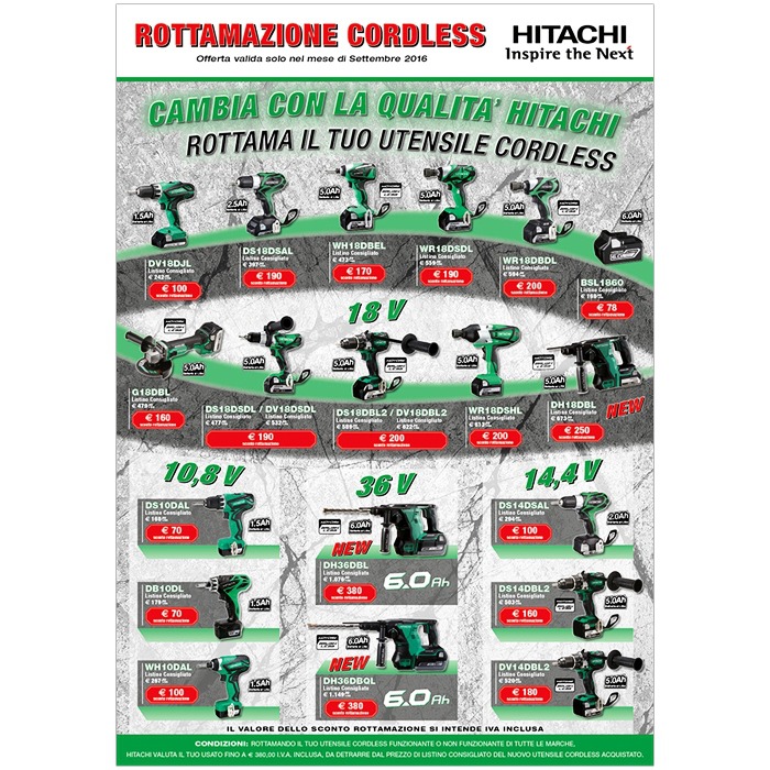 Rottamazione utensili cordless!