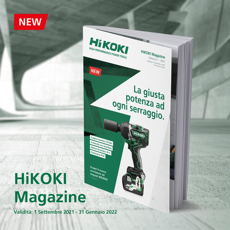 HiKOKI Magazine Settembre 2021