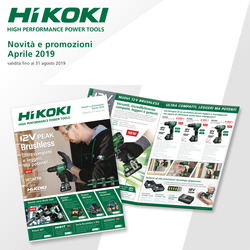 Novità e Promozioni HiKOKI Power Tools Aprile 2019