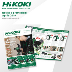 Novità e Promozioni HiKOKI Power Tools Aprile 2019