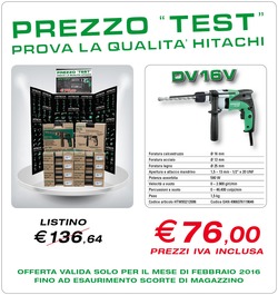 Prezzo Test - Febbraio