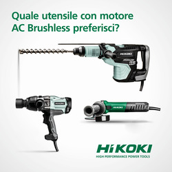 Quale utensile con motore AC Brushless preferisci?