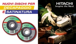 Nuovi dischi Hitachi per decapaggio e satinatura!