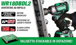 Nuovo avvitatore ad impulsi WR18DBDL2