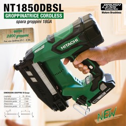 Nuova Groppinatrice 18GA - cordless 18 V